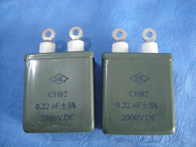 CH82 High Voltage Sealed Composite Dielectric Capacitor